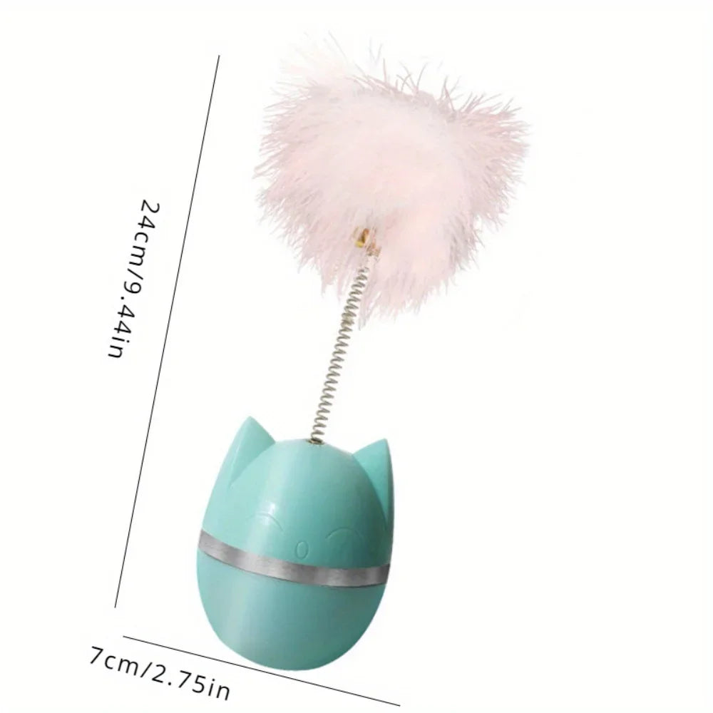 Interactive Cat Feather Toy