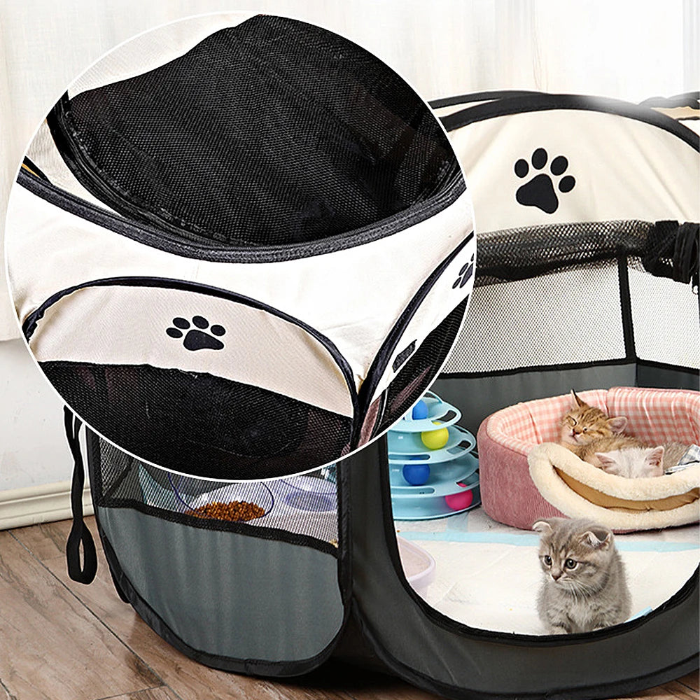 Portable Foldable Kennel Octagonal