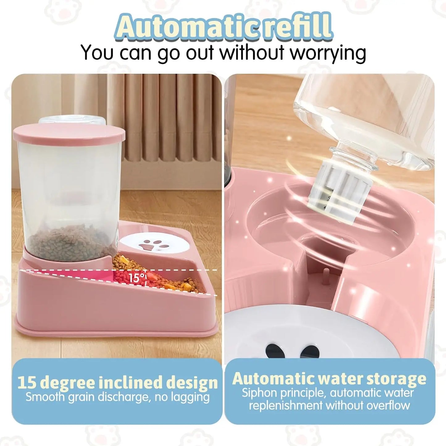 Automatic Cat Feeder Water