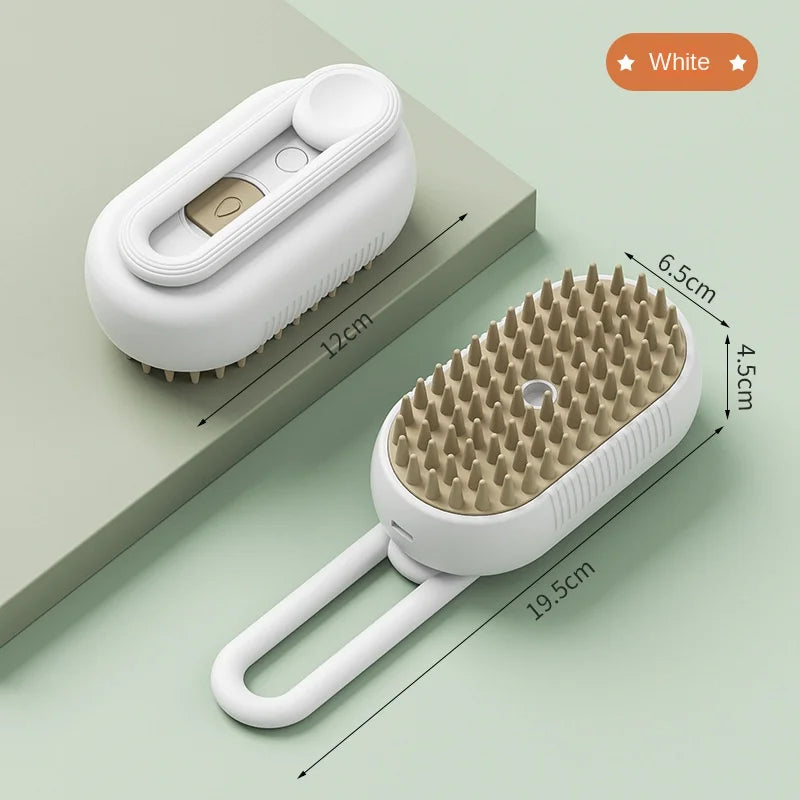 Steamy Dog Brush Electric Spray